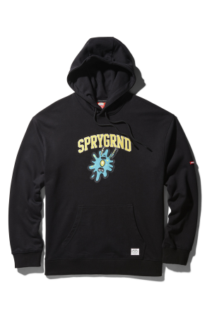 SPONGEBOB SPLAT HOODIE (BLACK)