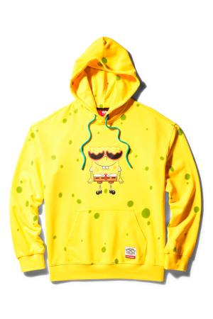 SPONGEBOB SPONGE HOODIE (YELLOW)