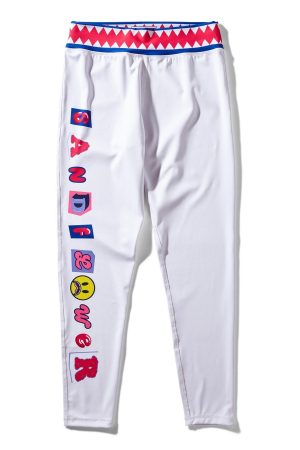 YOGA DRIP TIGHTS (WHITE)