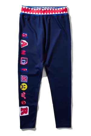 YOGA DRIP TIGHTS (NAVY)