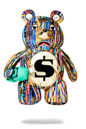 THE GOLDEN AGE MONEYBEAR TEDDYBEAR BACKPACK