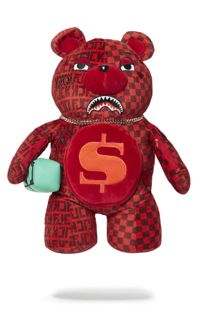 VENI VIDI VICI MONEYBEAR TEDDYBEAR BACKPACK