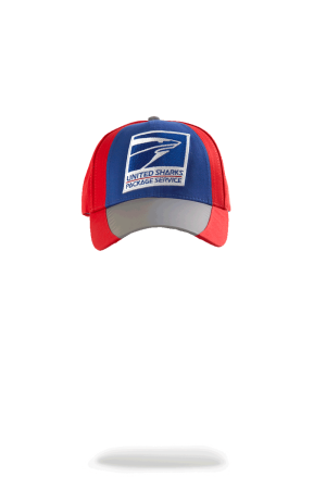 UNITED SHARKS PACKAGE SERVICE HAT