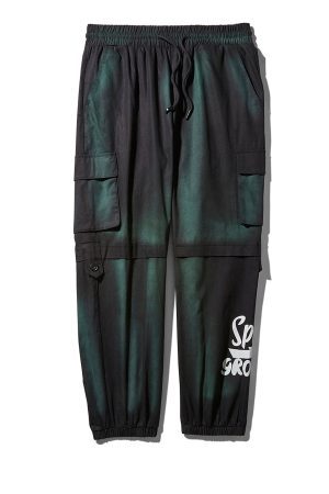 ARMY TIE DYE CARGO JOGGER