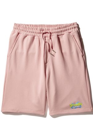 SPONGEBOB KNIT SHORTS (PINK)