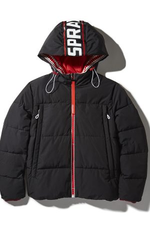 PATCH GRAFFITI PUFFER JACKET