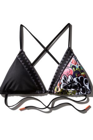 HALF GRAFF BIKINI TOP