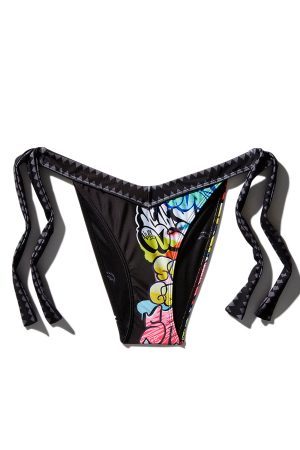 HALF GRAFF BIKINI BOTTOM
