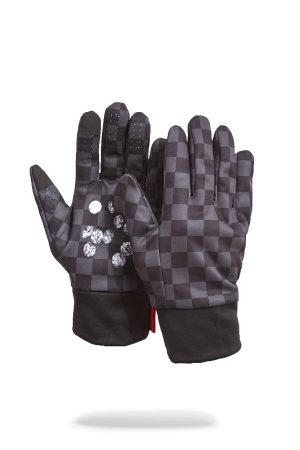 DIAMONDS IN PALM GLOVES