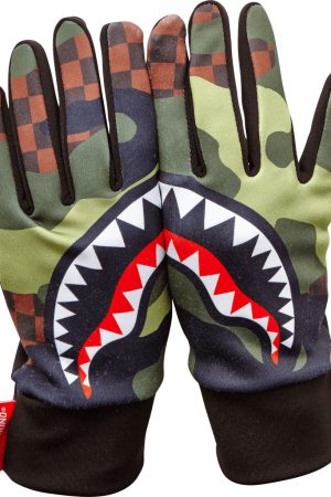 CHECKER CAMO GLOVES
