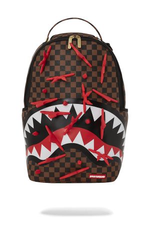 REAL 3D NINJA STARS SMASHED BACKPACK (DLXV)