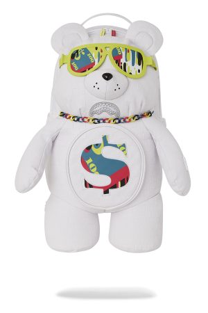 SHOW UP SHOW OUT MONEYBEAR TEDDYBEAR BACKPACK
