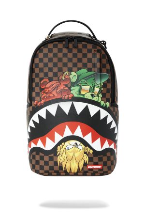 SHARKS IN PARIS CHARACTERS SNEAKIN BACKPACK (DLXV)