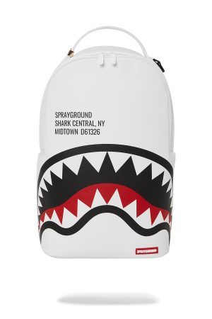 SHARK CENTRAL (WHT) BACKPACK (DLXV)