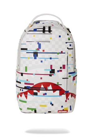SHARKS IN PARIS GLITCH RIDER BACKPACK (DLXV)