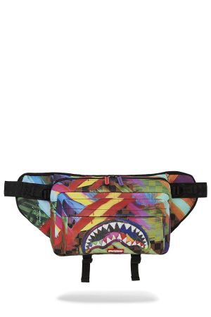 SHARKS IN PARIS CITY STREAKS CARGO CROSSBODY