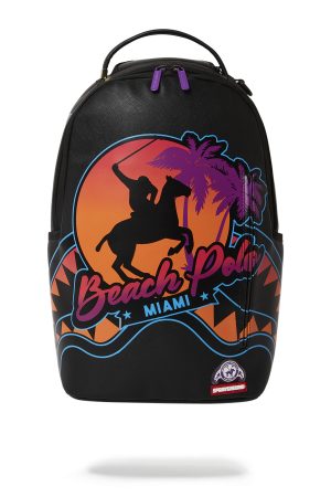 MIAMI BEACH POLO COLLAB BACKPACK (DLXV-BLACK)